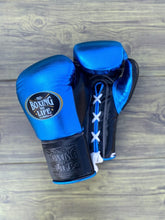 No Boxing No Life Blue & Black Boxing Set – Gloves, Headgear & Groin Guard | Authentic Mexican Gear (8oz–16oz)